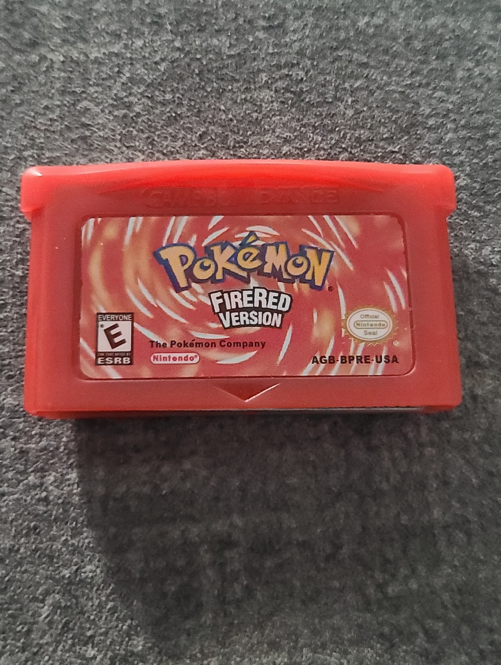 Nintendo Pokémon Fire Red Version Game Boy Advance